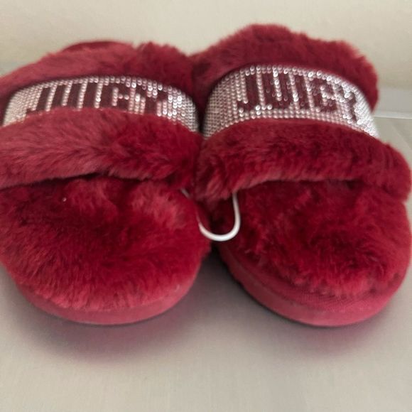 Juicy Couture Halo house Slippers bling Size 7 new - Picture 2 of 5